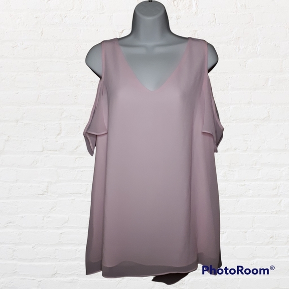 Ricki's Cold Shoulder Blouse Pink Size 14 - Picture 2 of 5